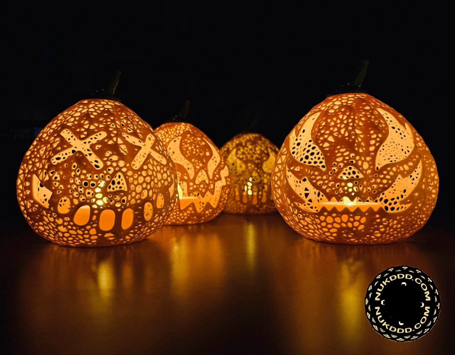 Halloween Kürbis-Lampe - Style 2