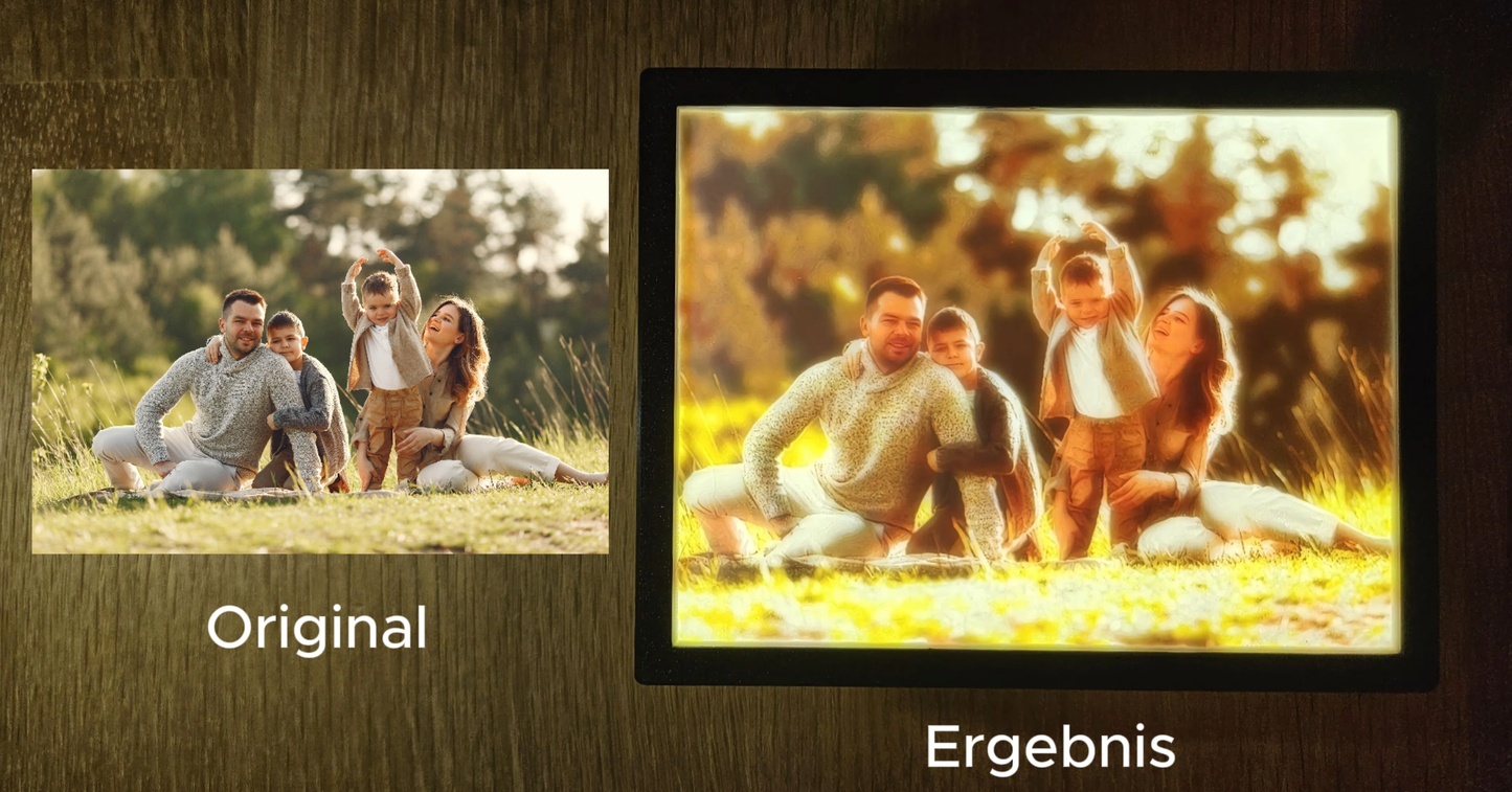 Personalisierbares LED-Bild: Dein persönlicher Lichtmoment