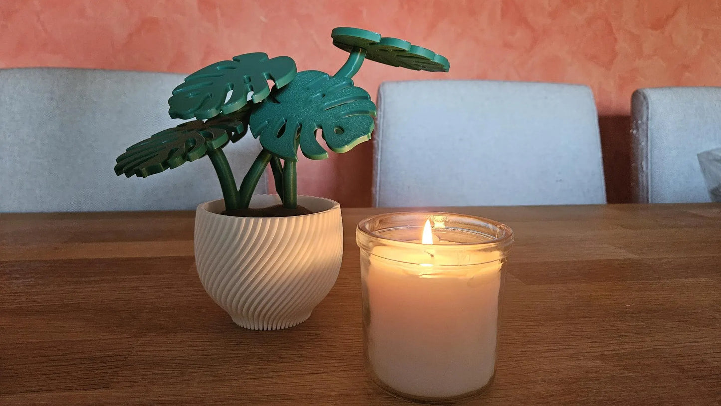 Magnetische Monstera-Pflanze Untersetzer – Multifunktionale Dekoration und Getränkeschutz