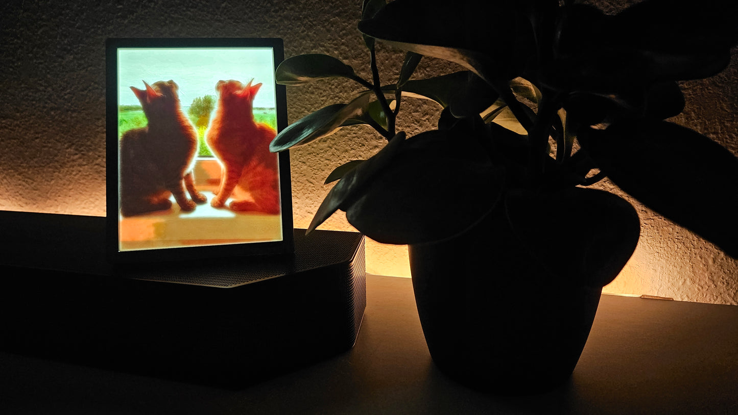 Personalisierbares LED-Bild:  Dein persönlicher Lichtmoment