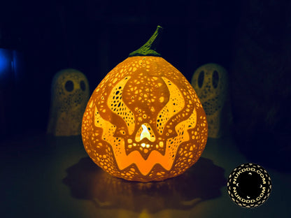 Halloween Kürbis-Lampe - Style 2