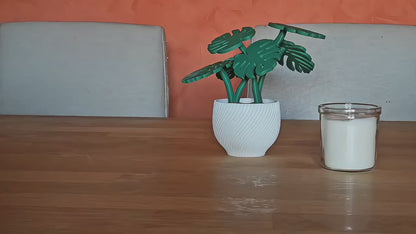 Magnetische Monstera-Pflanze Untersetzer – Multifunktionale Dekoration und Getränkeschutz