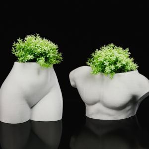 Marmor Vase - Körperform