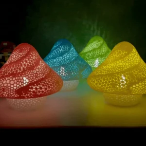 Märchenhaftes Pilzlampen Set